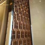 Ss304 Stainless Steel Art Deco Room Divider In Rooms Hall