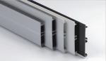 Aluminum Foil Brushed Black Pvc Skirting Plastic Kitchen Cabinet Plinth