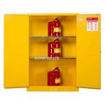 Fire Proof Cabinets in LAB yellow , 45gallon storage cabinet,chemical storage