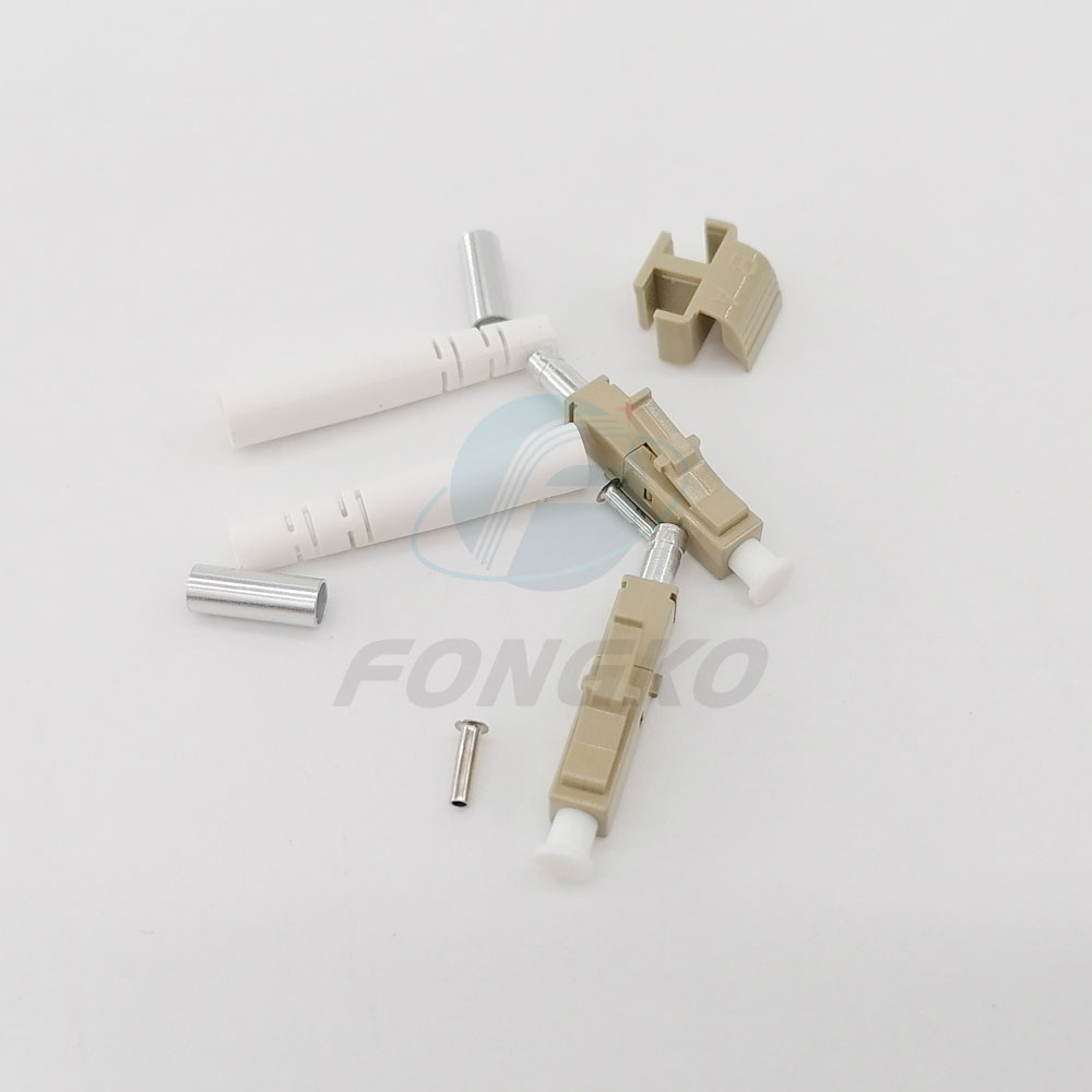 FTTH FTTX OEM Lc/UPC Fiber Optic Connector Kit Multi Mode Duplex 3.0mm Fiber Optical Connector