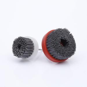 China Wheel Hub Deburring Disc Flat End Brush With Spindle factory