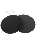 ROHS Compliant Fiber Optic Polishing Tools Rubber Glass Polishing Pad Black