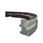 CNC Machining Double Helical Ball Mill Half Girth Gear And Rotary Kiln Girth