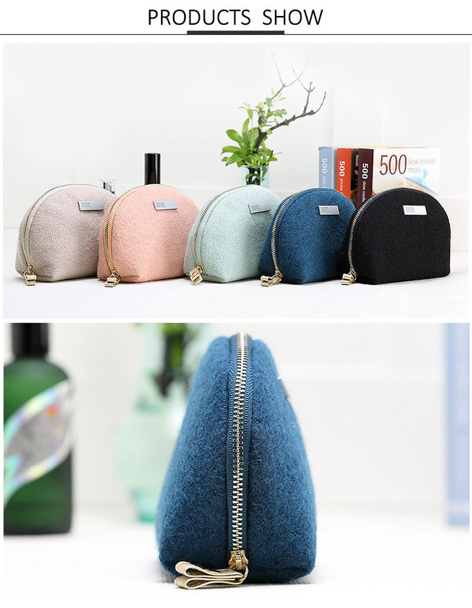 Portable Waterproof Travel Wash Makeup Cosmetic Clutch Bag Logo
