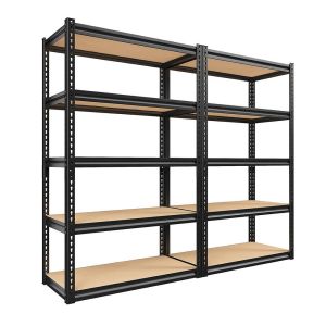Light Duty Quick Assembly Boltless Rivet Shelving Adjustable For Flexible Light