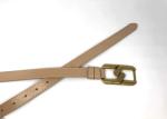 103cm Women's Fashion Leather Belts With Metal Buckle