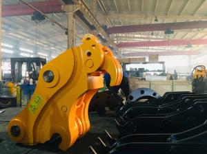 China Q355 Hydraulic Quick Coupler For 6-30 Mini Tilting Excavator factory