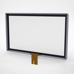 China 32 Inch Surface Tempered Glass Touch Panel Structure 762.6x457 Cover Lens O.D factory
