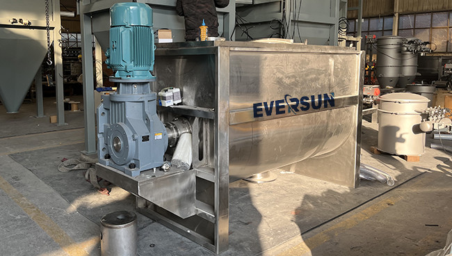 Stainless Steel Rnwldh Ribbon Blade Mixer For Food Power