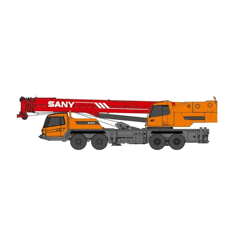 SANY STC500 50 Tons Truck Crane Strong Load Bearing Capacity