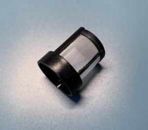 China Toilet Flush Valve Piston Assembly Filter OEM Nylon Mesh Moulded Screen factory