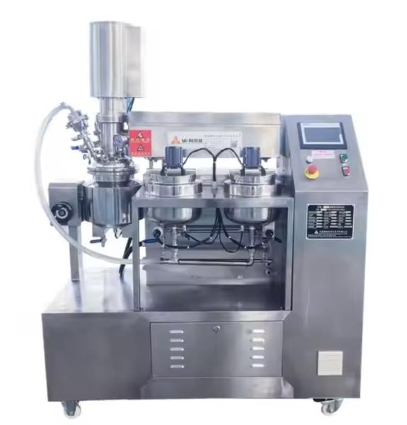 2800RPM Vacuum Homogenizer Mixer High Speed Vacuum Emulsifying Homogenizer