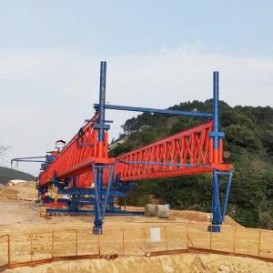 China Truss Type Girder Launcher Crane 50M High Performance Lifting Machinery factory