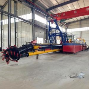 China Powerful 14 Inch Cutter Suction Dredger For Sand Silt Clay And Sediment Excavation factory