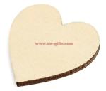 Wooden Heart Kids Birthday Party Supplies Diy Scrapbook Craft Wedding Decoration