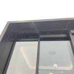 Interior Modern Bathroom Aluminum Frame Sliding Door Glass Pocket System