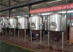 300L 2 Vessels SUS304 Craft Beer Brewing Equipment With Hot Water Tank