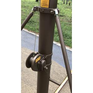 China 10m manual crank lifting telescopic mast-aluminum materials-telescoping mast-antenna mast factory