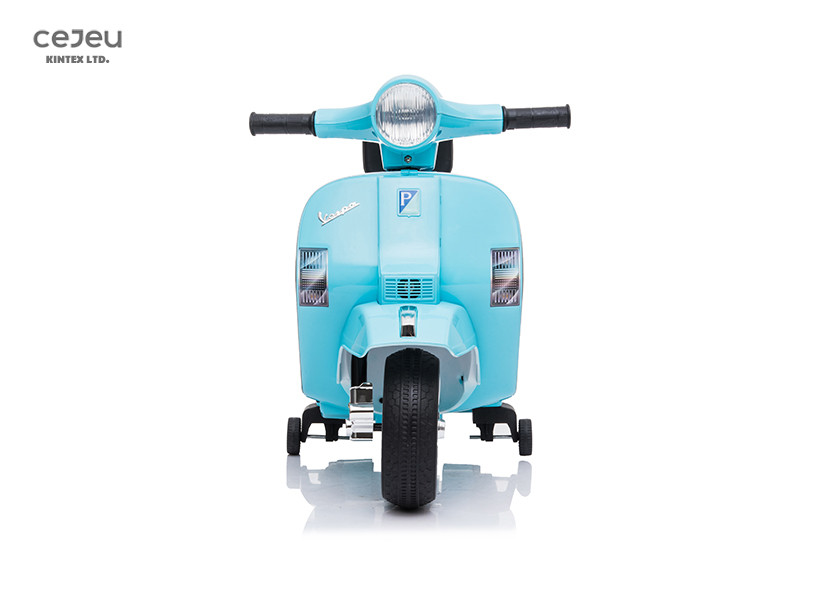 EN62115 Mini Vespa Scooter 6V 3KM/HR Mp3 Play For 5 Year Olds