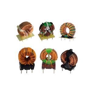China electromagnetic coil inductor dc 10uh dr2w toroidal inductor common mode chokes factory