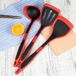 LFGB Standard Non Stick 11 Piece Silicone Turner Spatula