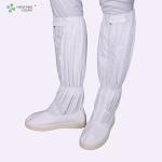 OEM medical Cleanroom autoclavable ESD Safety shoes with esd PVC outsole long