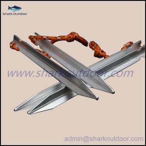 China V shaped aluminum tent pegs factory