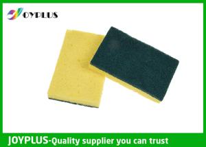 China Various Shape Kitchen Cleaning Pad Cellulose Sponge Scourer Antibacterial factory
