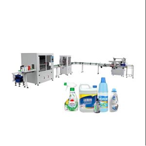 Disinfectant Spray Bottle Liquid Filling Machine Automatic High Efficiency