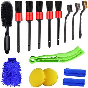 China Microfiber 10 PCS Car Cleaning Kit for Interior Exterior Detailing factory