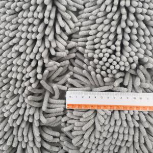 China SGS 3.8cm Pile Height Microfiber Chenille Fabric For Floor Mat factory