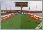 C - Shaped Gentle Outdoor Artificial Grass For Urban Landscaping 180 s / m