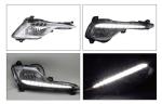 Car Flexible LED DRL Daytime Running Light Hyundai Automotive Lighting