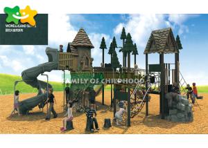 China Kids Sport Game Toys Outdoor Playground Tube Plastic Slide factory