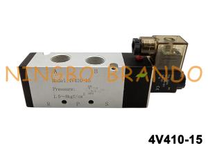 China 4V410-15 Pneumatic Solenoid Air Valve Internally Piloted Acting factory