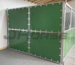 Temporary Movable Horse Stable Boxes Infill Hdpe Customized Color