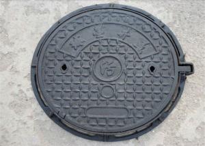China Park / Yard Cast Iron Manhole Cover Sand Casting Shock Absorption Eco Friendly factory