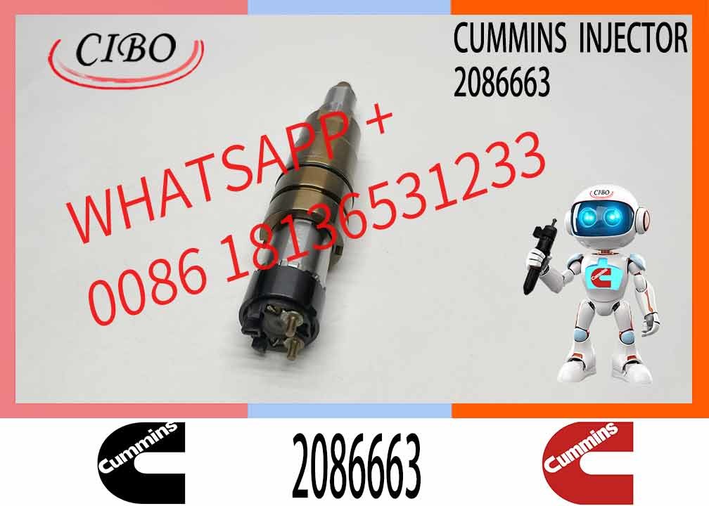 Common Rail Injector Diesel Engine Parts Fuel Injector 2086663