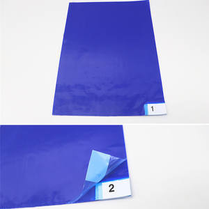 China Entrance Adhesive Dust Removal Sticky Floor Mat For Clean Room factory