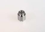Communication CNC Machining Metal Parts / Fiber Optical Cable Connector ISO9001