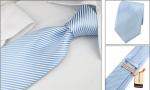 Mens silk burgundy dots necktie set with gift box