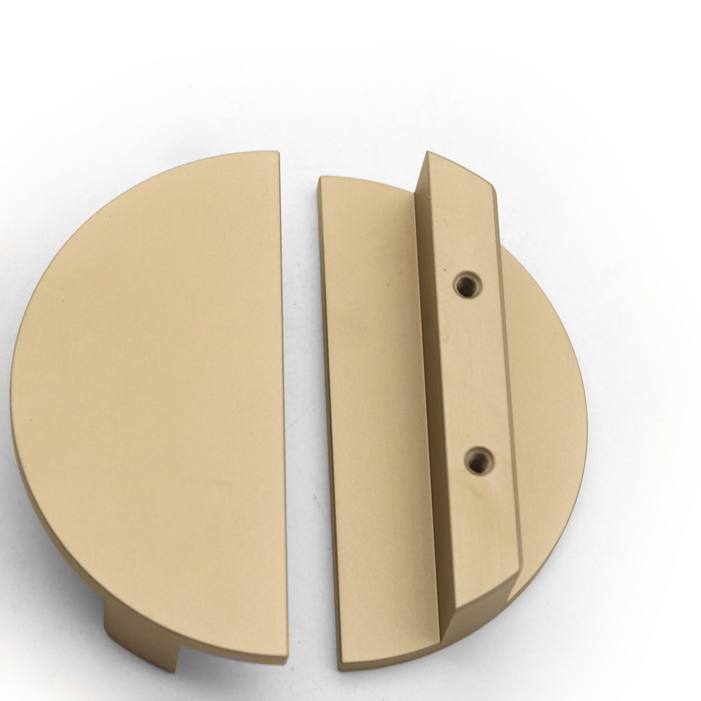 ISO14001 6mm 9mm Gold Brass Kitchen Drawer Knobs