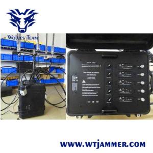 China Fan Cooled Rack Enclosure 600W Anti Drone Jammers factory