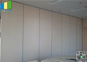 China Single Roller Sliding Partition Walls Aluminum Track For Banquet Hall factory
