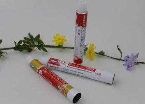 China Travel Size Aluminum Packaging Tubes With Full Diameter Screw Cap factory