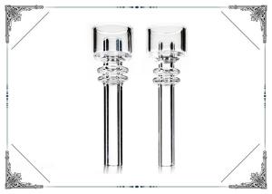 China Quartz Domeless Nail 14mm 18mm Joint Size For Glass Oil Rigs Bong factory