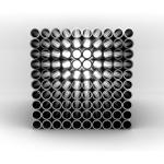 304 Round Stainless Steel Pipes Fire Resistant Seamless Stainless Steel Pipe