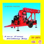 Deuts Engine China XY-2BTC Trailer Mounted Mobile Soil Investigation Drilling