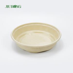 China Compostable Round Sugarcane Food Container Disposable Biodegradable Paper Bowl factory