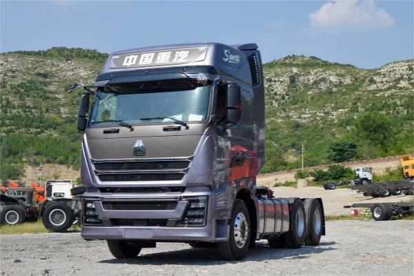 HOWO TH7 Truck 610HP 6*4 AMT Automatic Dangerous Goods Tractor Truck High Roof